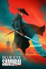 Movie poster: BLUE EYE SAMURAI 2023