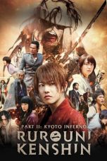 Movie poster: Rurouni Kenshin Part II: Kyoto Inferno 2014